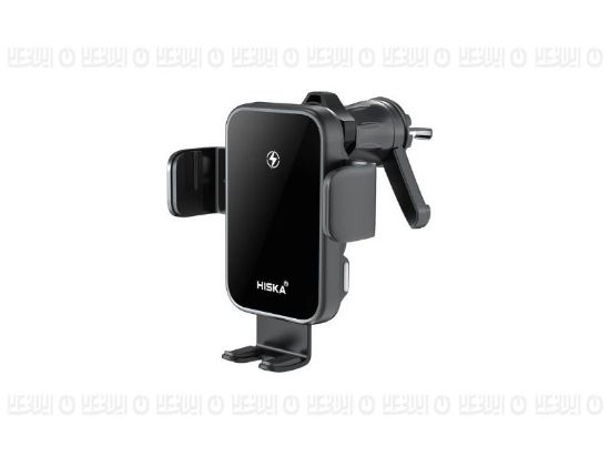 تصویر پایه نگهدارنده و شارژر وایرلس گوشی موبایل هیسکا مدل HK-2355W